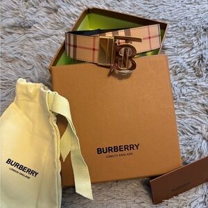 Like New Authentic Burberry Belt- size 95